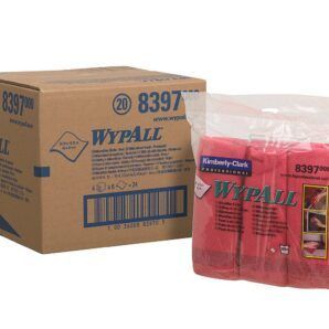 WypAll® Paños de Microfibra Rojos 24 Unidades