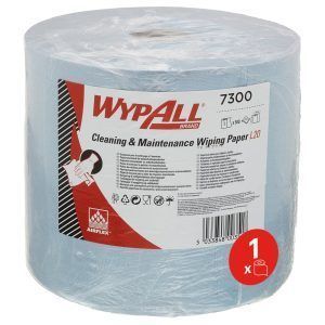 WypAll® L20 7300 – Rollo Jumbo Azul 500 Hojas | 2 Capas | Tecnología Airflex™