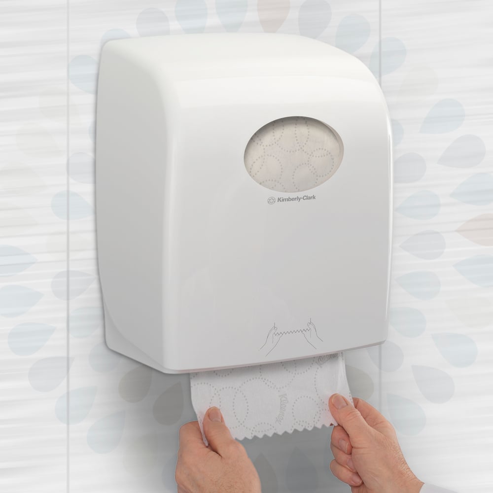 Toallas Secamanos en Rollo Kleenex® Ultra™ 6780 – 6 Rollos x 150 m, 2 Capas, Blancas, Suaves, Airflex™, Ecológicas, Contacto Alimentario - Imagen 7
