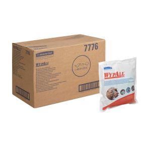 Bayetas Húmedas WypAll® Power Clean™ 7776 - Recarga para cubo dispensador - 6 bolsas x 75 bayetas presaturadas de doble textura (450 en total)