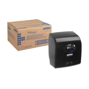 Dispensador de Toallas Slimroll™ Aquarius™ 7956 – 1 unidad, negro, diseño compacto y antihigiénico