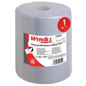 WypAll® L20 EXTRA+ 7301 – Rollo Industrial Azul 500 Paños | 2 Capas