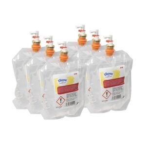 Ambientador en Recarga Kleenex® Botanics Joy 6189 – 6 unidades de 300 ml, Fragancia Floral y Frutal, Sin Aerosol, Hasta 90 días