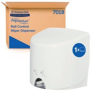 Dispensador de Celulosa Flujo Central 7018 Aquarius™ Roll Control™  Blanco