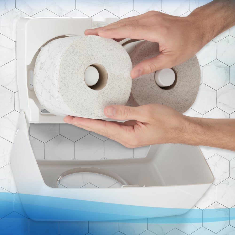 Papel Higiénico Scott® Control™ 8518 – 36 rollos de 350 hojas, 3 capas, 100% Reciclado, Certificación FSC® - Imagen 6