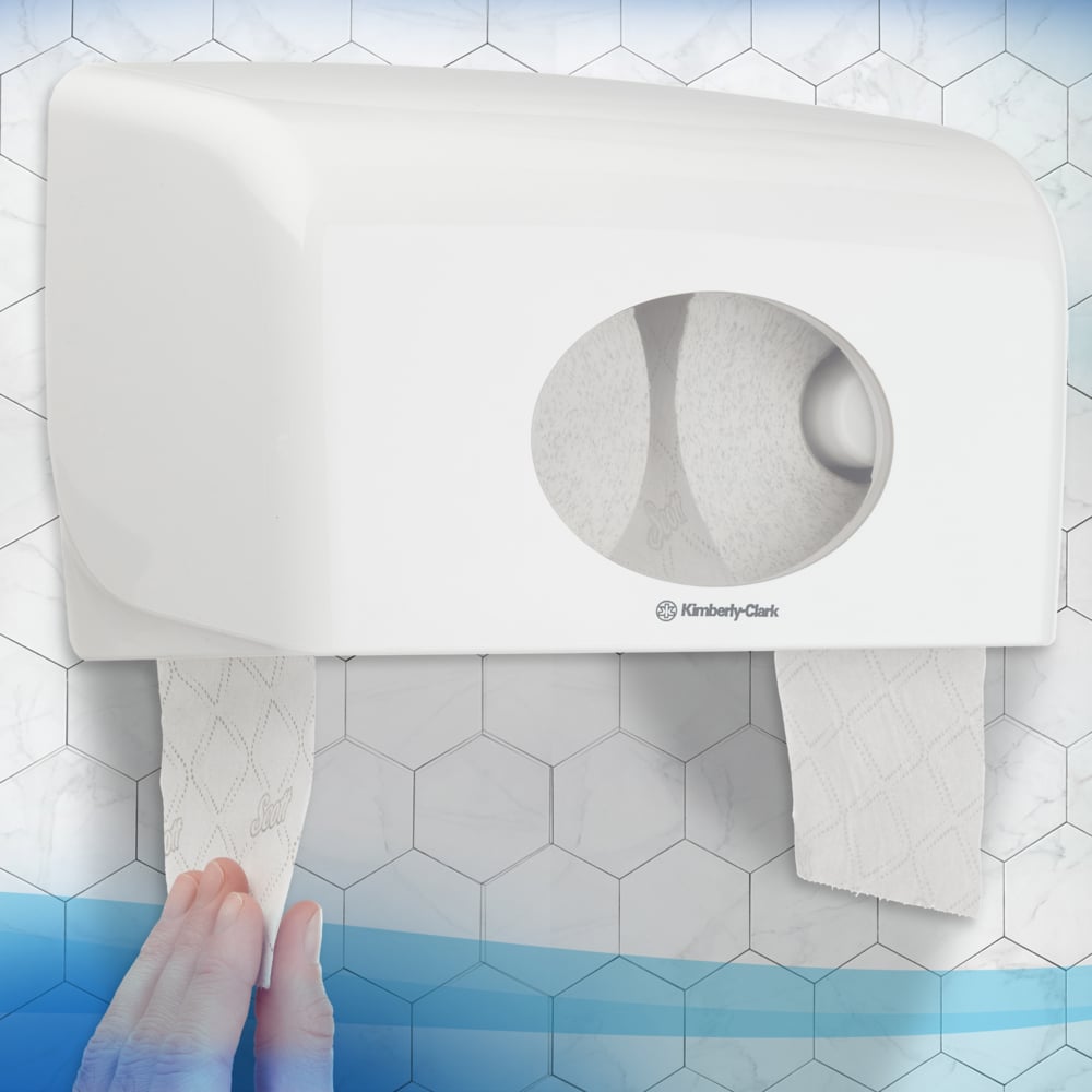 Papel Higiénico Scott® Control™ 8518 – 36 rollos de 350 hojas, 3 capas, 100% Reciclado, Certificación FSC® - Imagen 7