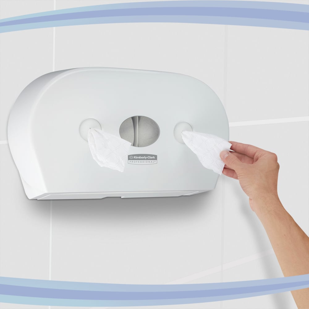 Papel Higiénico Reciclado Rollo Flujo Central 8591 Scott® Control™ - 12 rollos x 204,9 metros - Imagen 8