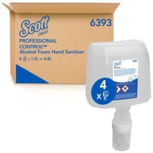 Espuma Higienizante de Manos Scott® Control™ 06393013 – Recambio de 1.2L