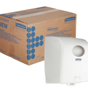 Dispensador de Secamanos en Rollo Aquarius™ Blanco 7375