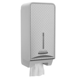 Kimberly-Clark Professional™ ICON™ Dispensador de Papel Higiénico Plegado 53659 – Faceplate Silver Mosaic