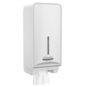 Dispenser de Papel Higiénico Hoja a Hoja Kimberly-Clark Professional™ ICON™ – Mosaico Blanco (53949)